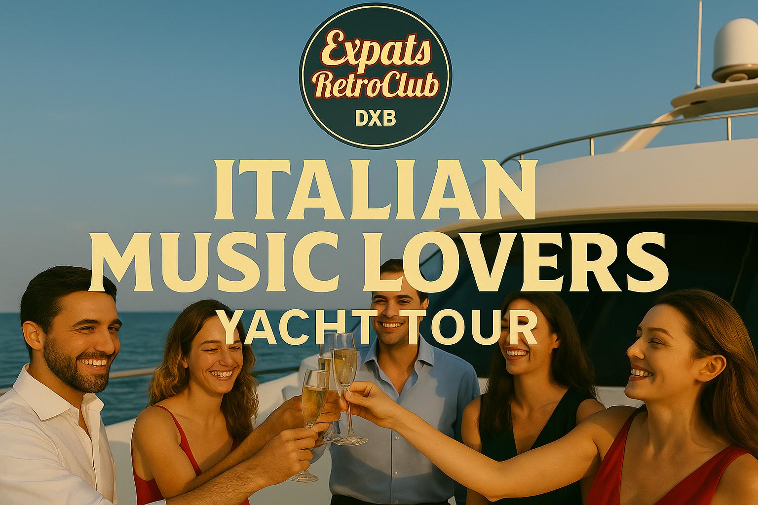 Italian music themed yacht cruise in Dubai for